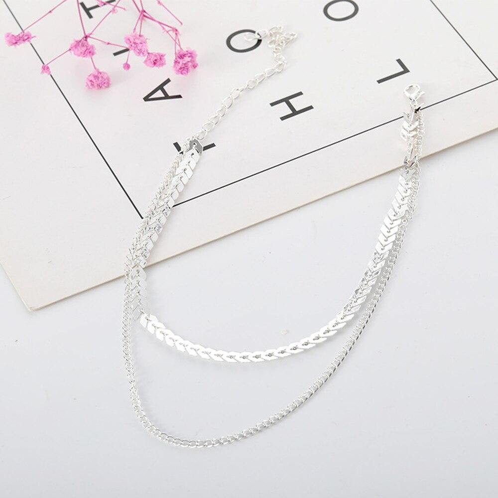 Fashion Chain Choker Two Layers