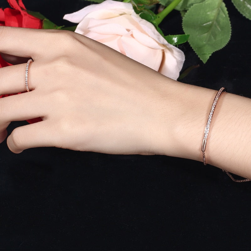 Adjustable Bracelet Bangle for Women