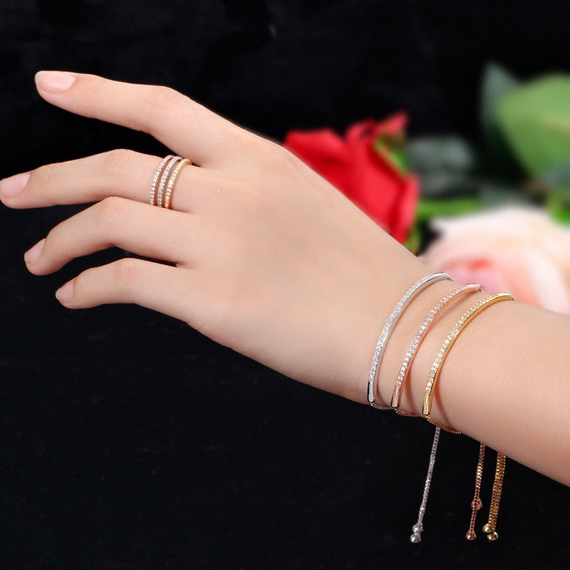 Adjustable Bracelet Bangle for Women