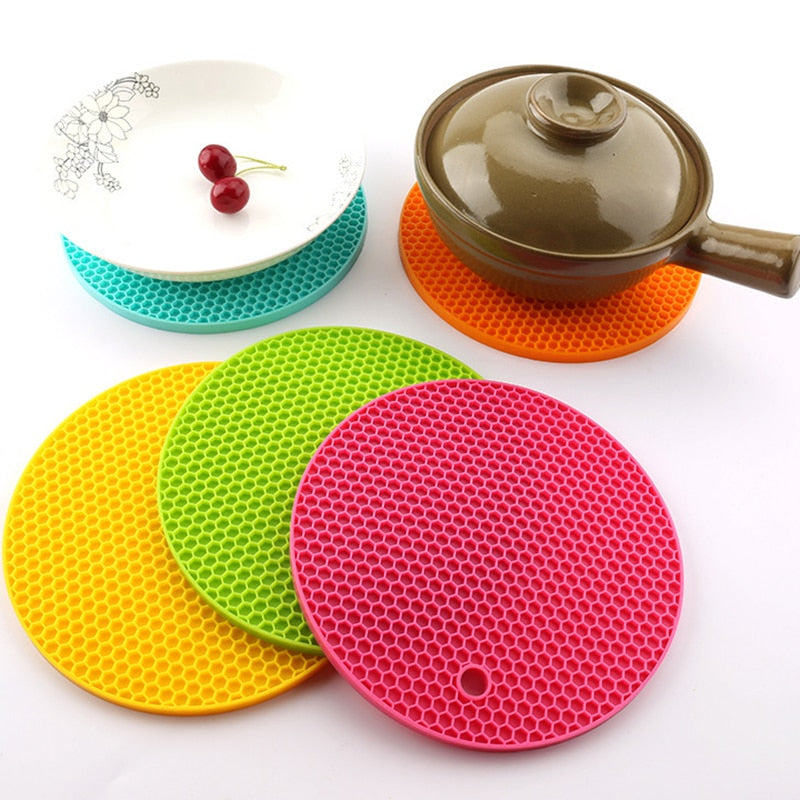 Round Heat Resistant Silicone Mat