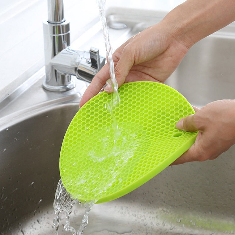 Round Heat Resistant Silicone Mat