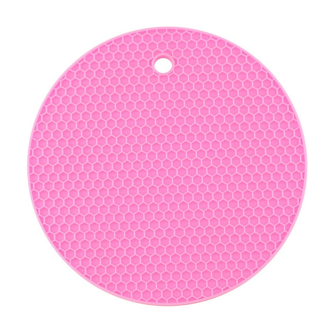 Round Heat Resistant Silicone Mat