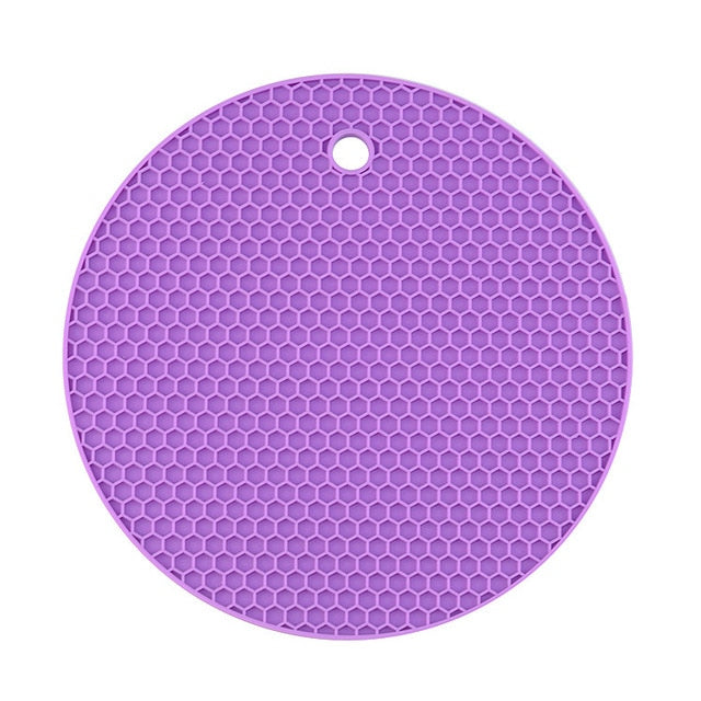 Round Heat Resistant Silicone Mat