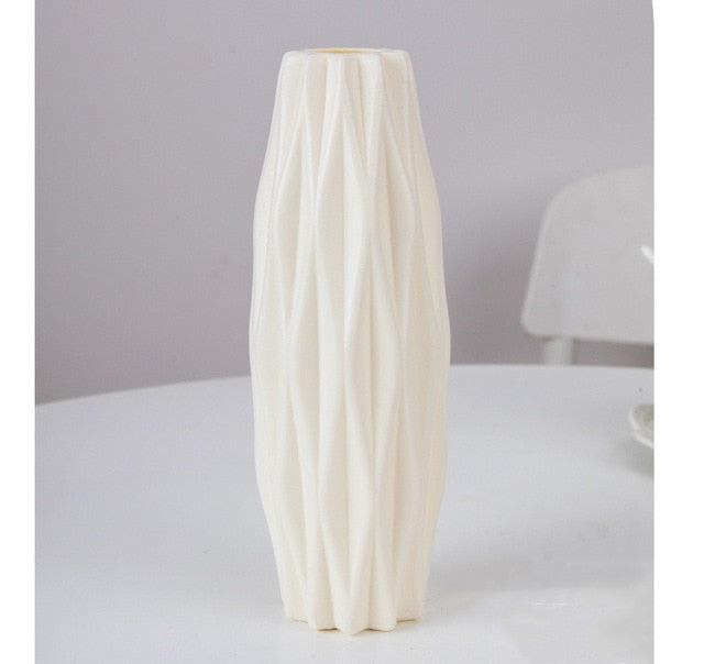 Flower Vase Decoration Home Plastic