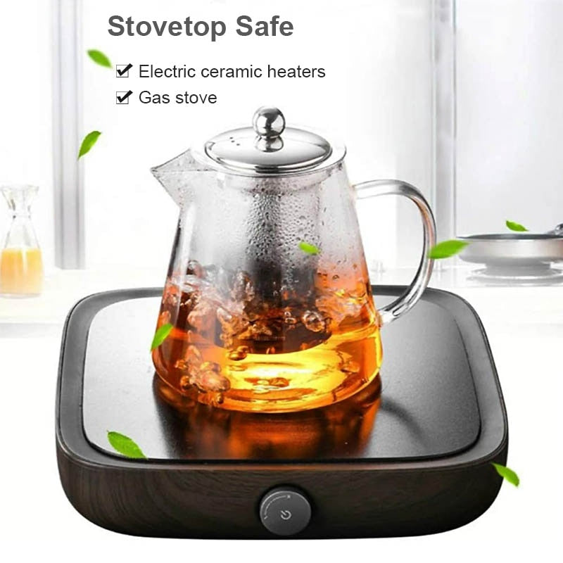 Tea Infuser Pot Heat-resistant Glass