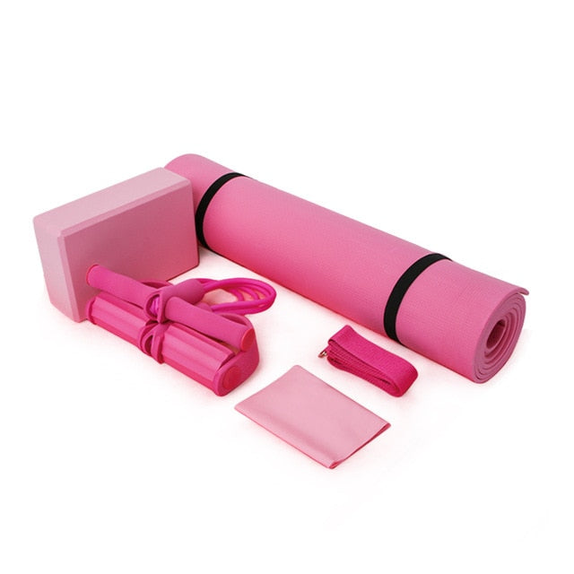 Yoga Set Health Fitness Home