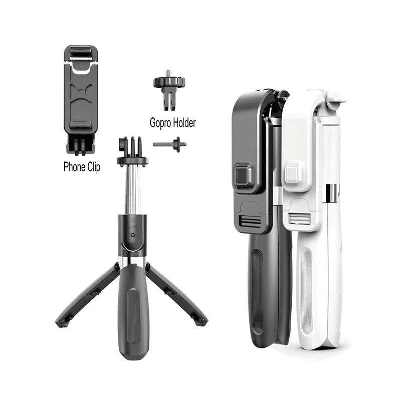 Bluetooth Wireless Selfie Stick Tripod Foldable