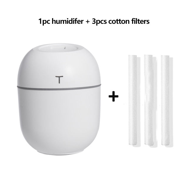 Ultrasonic Mini Air Humidifier 200ML