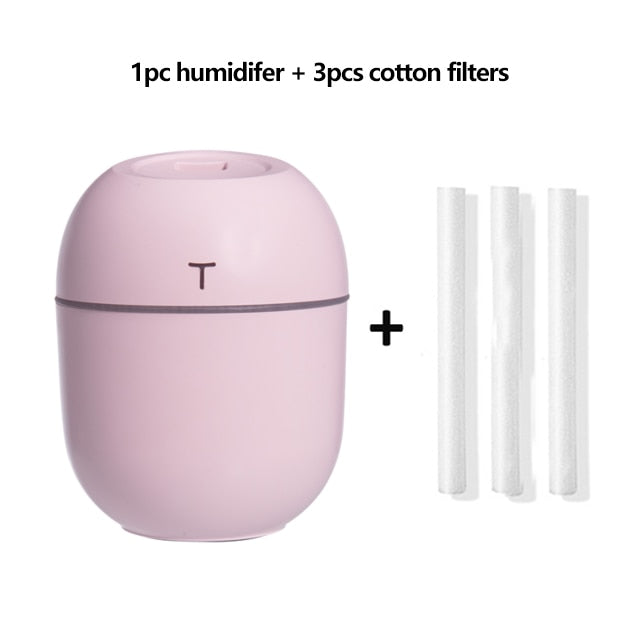 Ultrasonic Mini Air Humidifier 200ML