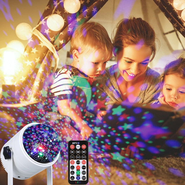 Romantic Colorful Starry Sky Ocean Projector