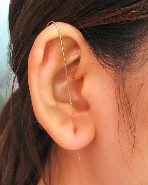 Wrap Crawler Hook Earrings