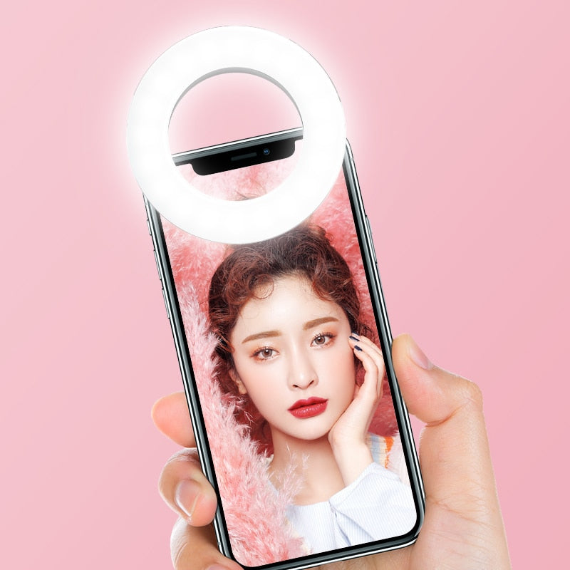 LED Lamps Selfie Ring Light for iPhone